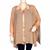 Destello Relaxed Fit Silhoutte Shirt (Choice of 6 Sizes) Camel