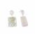 Baroque Freshwater Cultured Pearl Earrings in Sterling Silver (17 x 18mm)