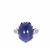 Tanzanite Ring in Sterling Silver 12.92cts