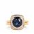 Cobalt Blue Spinel Ring with Diamonds in 18K Gold 3.79cts