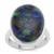 Azure Malachite Ring in Sterling Silver 15.64cts