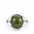 Canadian Nephrite Jade Ring in Sterling Silver 7.85cts