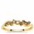 Cape Champagne Diamonds Ring in 9K Gold 0.33ct