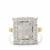 Diamonds Ring in 9K Gold 2.50cts