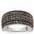 Silver Diamonds Ring in Sterling Silver 1ct