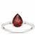 Nampula Garnet Ring in Sterling Silver 1.25cts