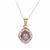 Ceylon Star Sapphire Necklace with Diamonds in 18K Gold 2.88cts