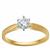 Diamonds Ring in 9K Gold 0.52cts