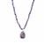 Amethyst Necklace in Sterling Silver 244.90cts 