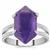 Zambian Amethyst Ring in Sterling Silver 8.85cts