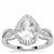 Cullinan Topaz Ring in Platinum Plated Sterling Silver 2.55cts