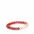 Nanhong Agate Stretchable Bracelet 85cts