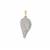 Diamond Pendant in 9K Gold 0.51ct