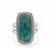 Chrysocolla Ring in Sterling Silver 10.50cts