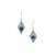 K2 Jasper Earrings in Sterling Silver14cts
