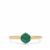 Zambian Emerald Ring in 9K Gold 0.80ct