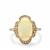 Ethiopian Opal Ring with Diamonds in 18K Gold 5.24cts 