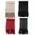 Destello Super Soft Hand feel Scarf (Choice of 4 Color) (Black/ Red/ Grey/ Nude)