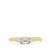 Diamonds Ring in 18K Gold 0.51cts