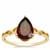 Ciana Hessonite Garnet Ring in 9K Gold 2.25cts