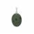 Nephrite Jade Pendant in Sterling Silver 17.80cts