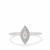 Diamond Ring in 18K White Gold 0.36ct 