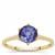 AAATanzanite Ring in 18K Gold 1.21cts