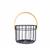 Wrought Iron Storage Basket - Medium - Choice of Colour