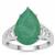 Chrysoprase Ring in Sterling Silver 4.80cts