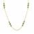 Sakota Emerald Necklace in Gold Plated Sterling Silver 2.50cts