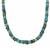 'Colours Of The Ocean' Apatite Sterling Silver Necklace 62cts