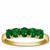 Sandawana Emerald Ring in 9K Gold 0.79ct
