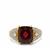 Umbalite Ring with Diamonds in 18K Gold  8.62cts