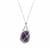 SUNDAR Chakra Sterling Silver Pouch Necklace Set with 7 Interchangeable Gemstones 638.6cts