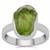 Suppatt Peridot Ring in Sterling Silver 6.36cts