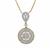 Canadian Diamonds Necklace in 9K Gold 1cts