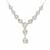 Optic Quartz Necklace in Sterling Silver 41cts