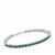 Sakota Emerald Bracelet in Sterling Silver 7.30cts