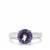 Marambaia Violet Topaz Ring in Sterling Silver 3.38cts