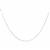 Snake Chain in 9K White Gold 41cm/16'