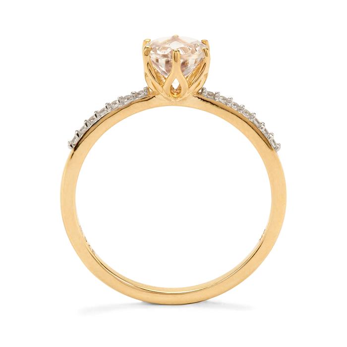 Hyalite Ring - Pearl 6 mm
