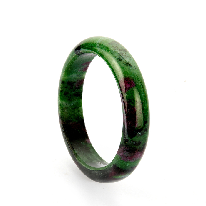 Ruby-Zoisite Bangle 348.20cts | Gemporia