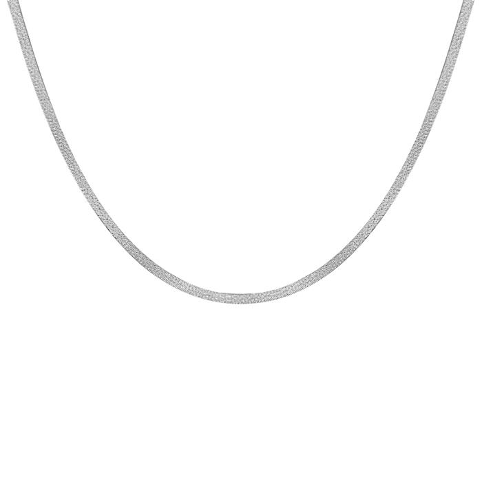 BULK 10 Snake Necklace Chains 46cm Or 18" Silver Plated